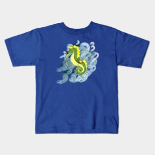 Royal seahorse Kids T-Shirt